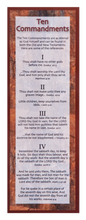 Load image into Gallery viewer, Ten Commandments Bookmark
