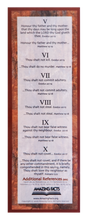 Load image into Gallery viewer, Ten Commandments Bookmark
